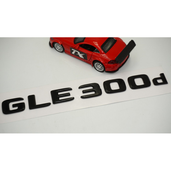 GLE 300d Bagaj Parlak Siyah ABS 3M 3D Yazı Logo - 3