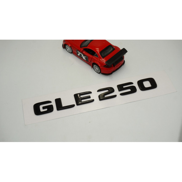 GLE 250 Bagaj Parlak Siyah ABS 3M 3D Yazı Logo - 2