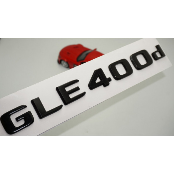 GLE 400d Bagaj Parlak Siyah ABS 3M 3D Yazı Logo