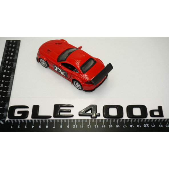 GLE 400d Bagaj Parlak Siyah ABS 3M 3D Yazı Logo - 5
