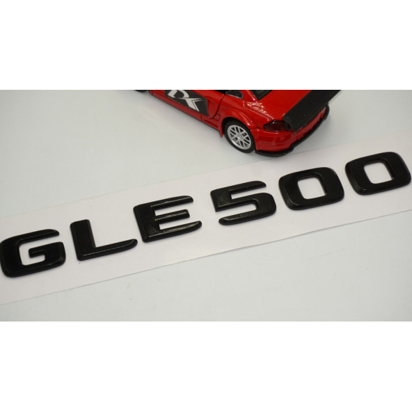 GLE 500 Bagaj Parlak Siyah ABS 3M 3D Yazı Logo - Resim 3