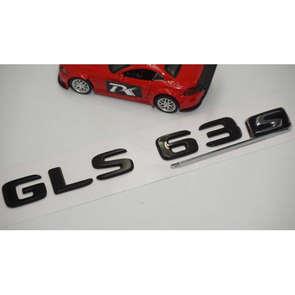 GLS 63S Bagaj Parlak Siyah ABS 3M 3D Yazı Logo - Resim 3