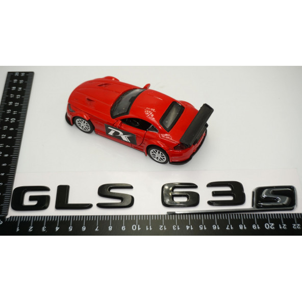 GLS 63S Bagaj Parlak Siyah ABS 3M 3D Yazı Logo - Resim 5