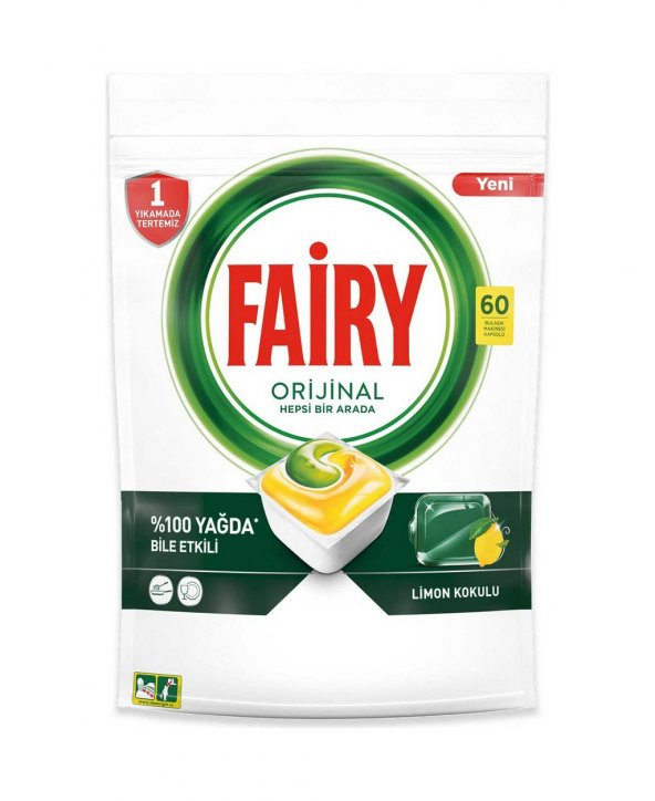 Fairy H1a Kapsül Sarı 60lı