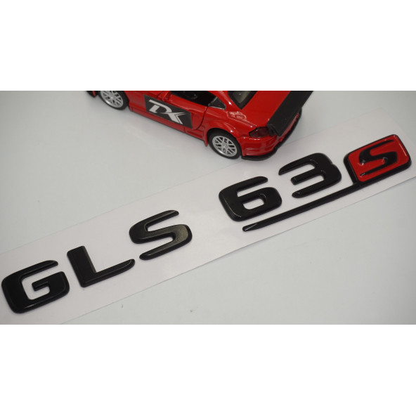 GLS 63S Bagaj Parlak Siyah ABS 3M 3D Yazı Logo - 3