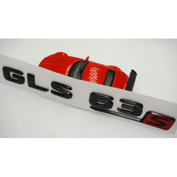 GLS 63S Bagaj Parlak Siyah ABS 3M 3D Yazı Logo - 4