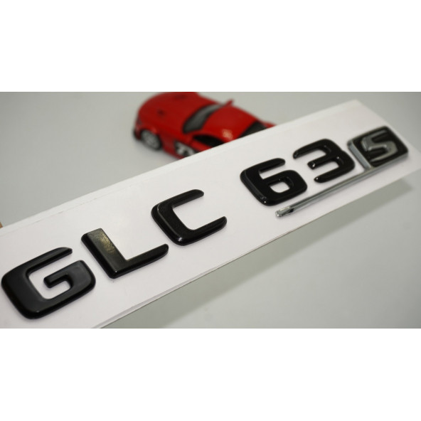 GLC 63S Bagaj Parlak Siyah ABS 3M 3D Yazı Logo ürün görseli