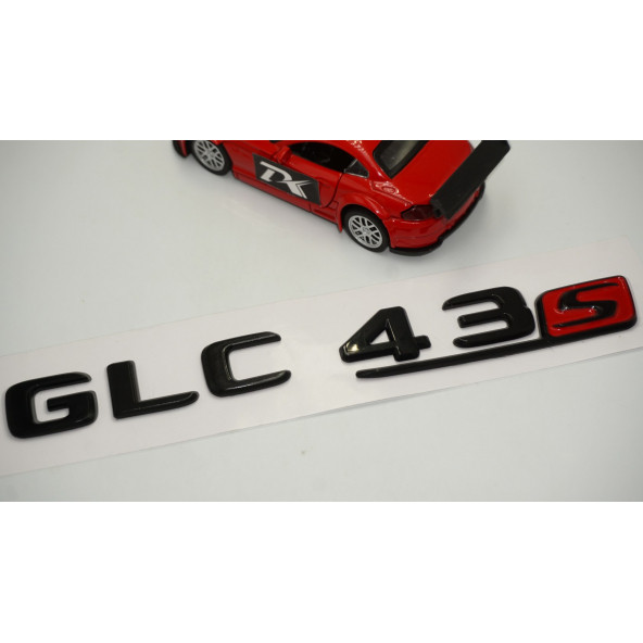 GLC 43S Bagaj Parlak Siyah ABS 3M 3D Yazı Logo - 3