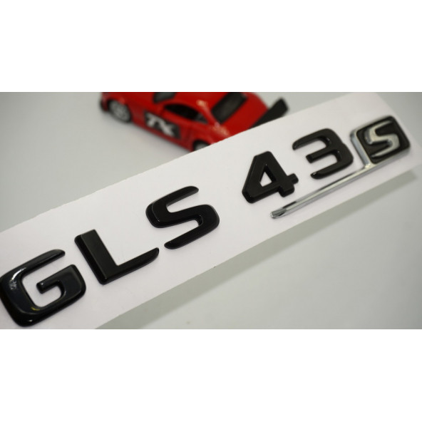 GLS 43S Bagaj Parlak Siyah ABS 3M 3D Yazı Logo