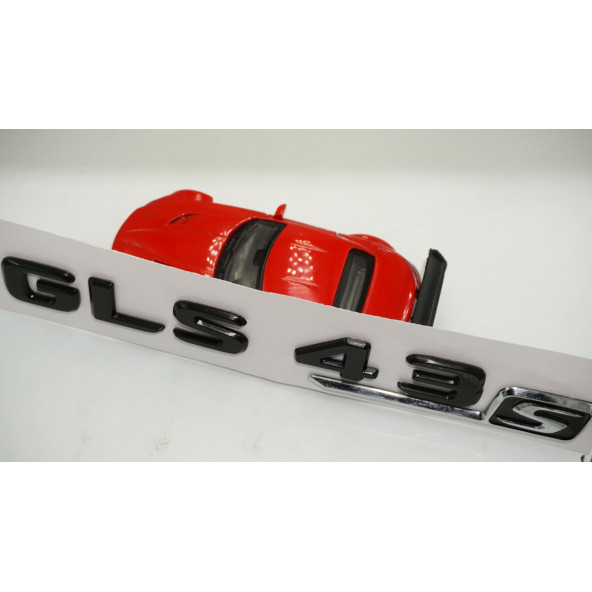 GLS 43S Bagaj Parlak Siyah ABS 3M 3D Yazı Logo - 4