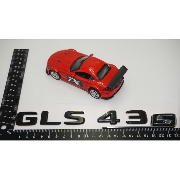 GLS 43S Bagaj Parlak Siyah ABS 3M 3D Yazı Logo - 5