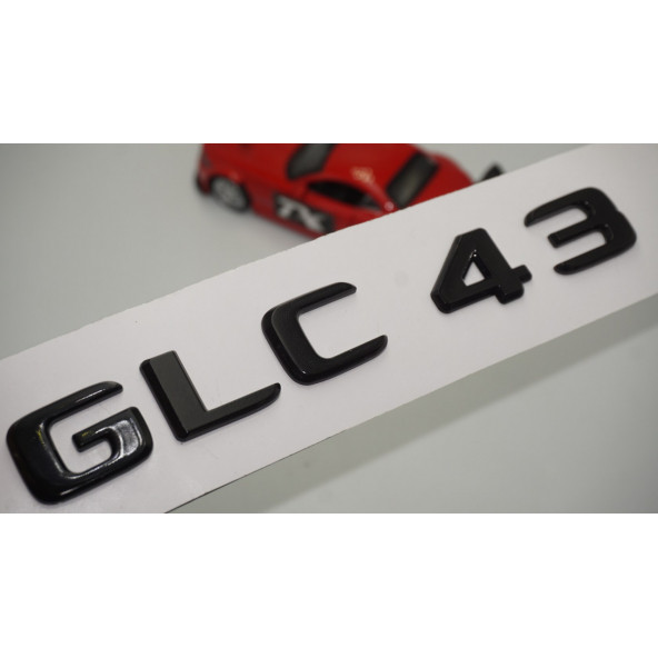 GLC 43 Bagaj Parlak Siyah ABS 3M 3D Yazı Logo