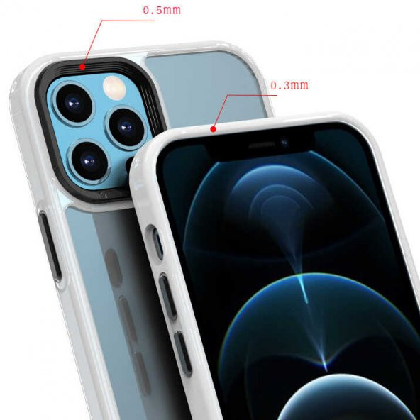 Apple iPhone 12 Pro Max Kılıf ​​Zore Cann Kapak - 5