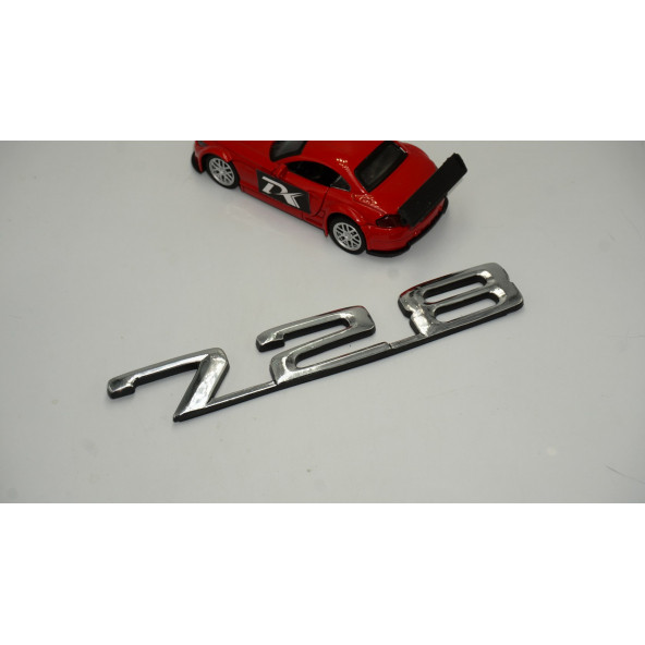 Bmw 728 Bagaj Krom ABS 3M 3D Yazı Logo - 2