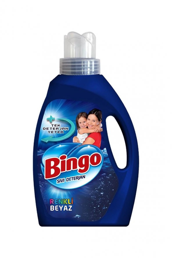 Bingo Sıvı Deterjan 2145 Ml Renkli&beyaz - 1