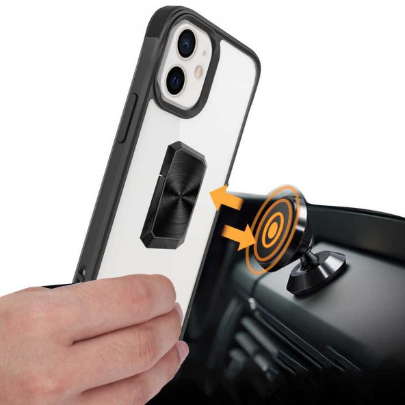 Apple iPhone 12 Kılıf Zore V-Bax Kapak - 3