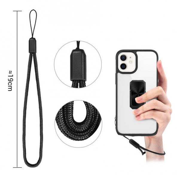 Apple iPhone 12 Kılıf Zore V-Bax Kapak - 5