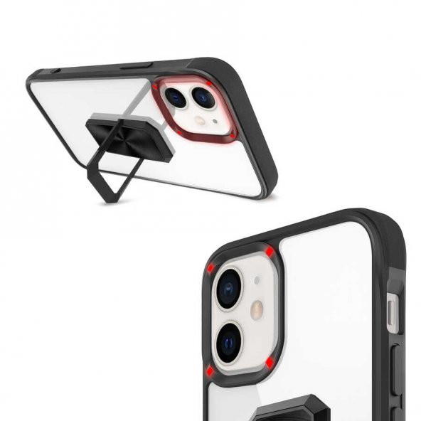 Apple iPhone 12 Kılıf Zore V-Bax Kapak - 9