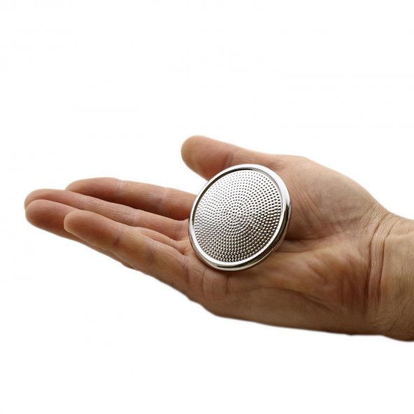 Düğme Çekmece Dolap Kapak Kulpu Kulbu Parlak Krom Metal Kulp - Resim 3