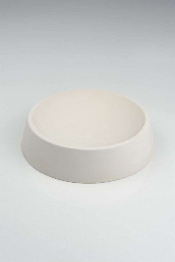 Kedi & Köpek Mama Kabı | Seramik Bisküvi | Ham Ürün ürün görseli