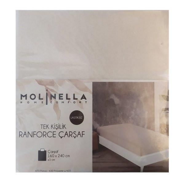 Molinella Home Comfort Tek Kişilik Çarşaf