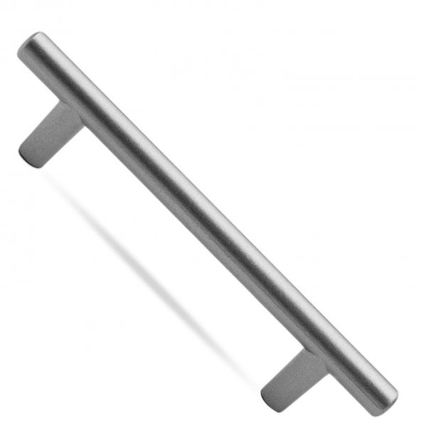 Çekmece Dolap Kapak Kulpu Kulbu 128 mm Mat Krom Metal Kulp - 6