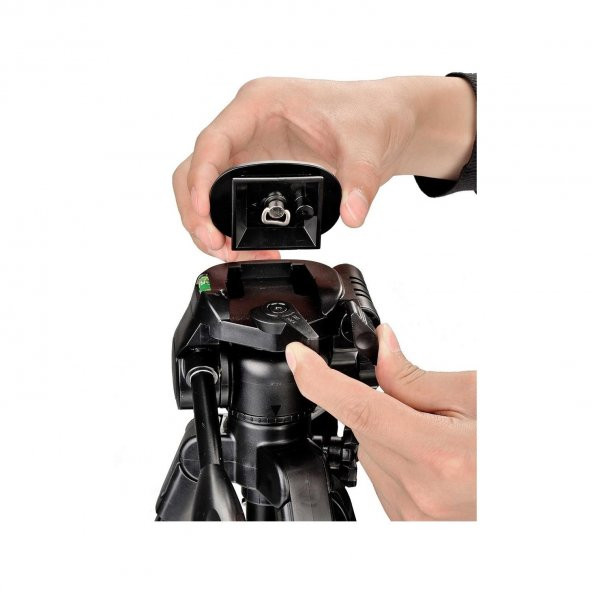Cazip Shop iPhone 14 Pro Max Için 157CM Profesyonel Tripod - 3