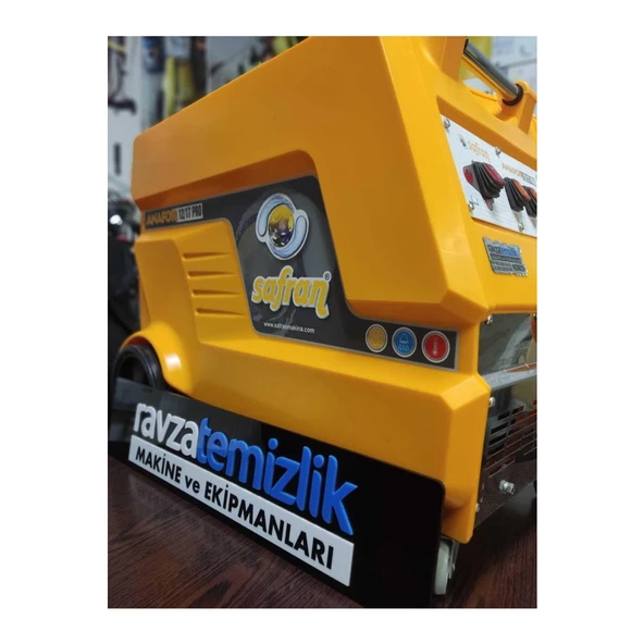 SAFRAN Anafor 12/17 Pro Profesyonel Koltuk Yıkama Makinası Ve Koltuk Fırçalama Seti - Resim 3