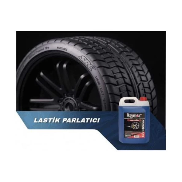 Oto Yıkama Lastik Parlatıcı 1/0.5 Konsantre Kimyasalı 5 Lt