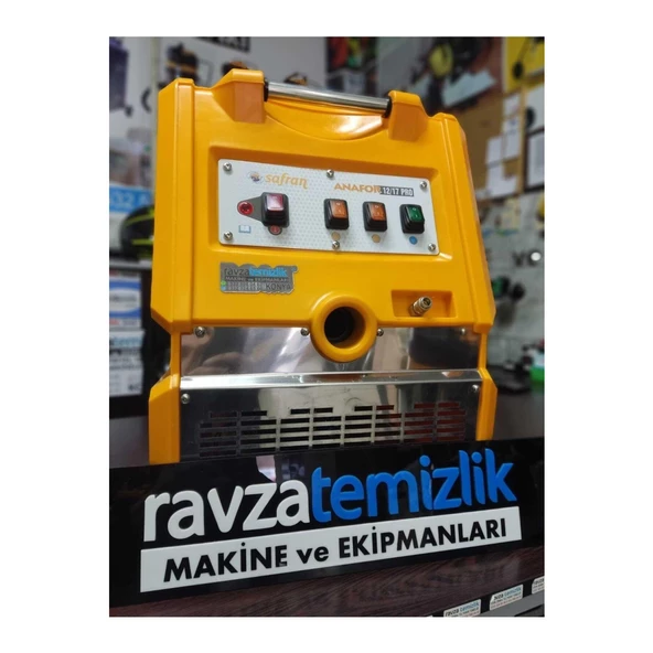 SAFRAN Anafor 12/17 Pro Profesyonel Koltuk Yıkama Makinası Ve Koltuk Fırçalama Seti - Resim 6