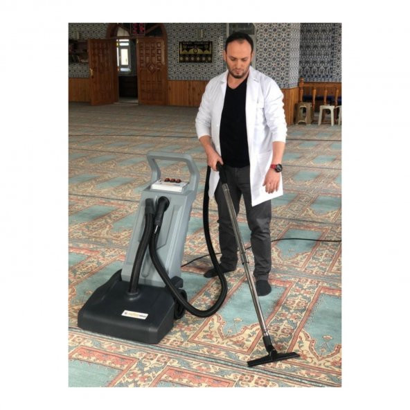 Mr 400 40 Cm Fırça Çapında 1200 Watt Geniş Alan Ve Cami Süpürme Makinesi - 5
