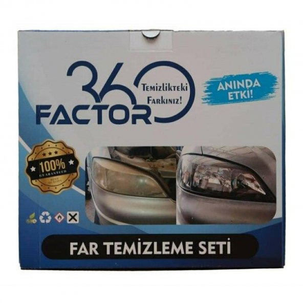 FACTOR360 FAR TEMİZLEME VE PARLATMA SETİ