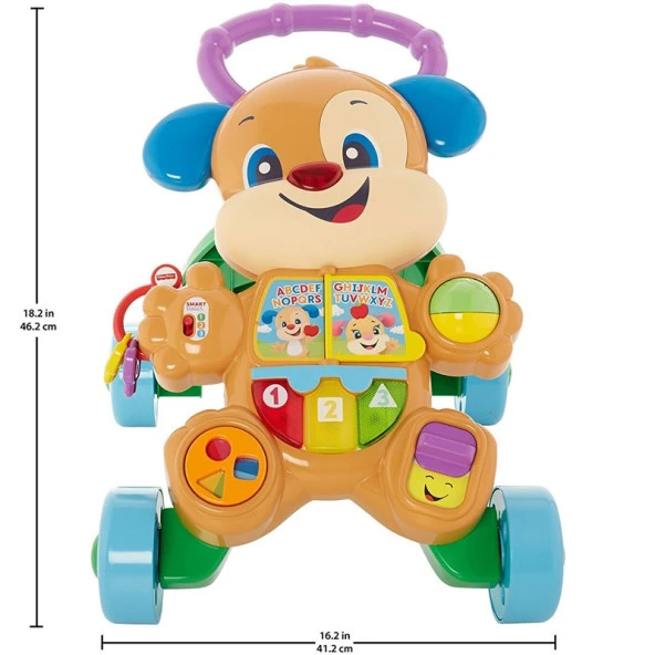 Fisher Price Eğitici Köpekçik Yürüteç Türkçe FTG10 Lisanslı Ürün - Resim 5