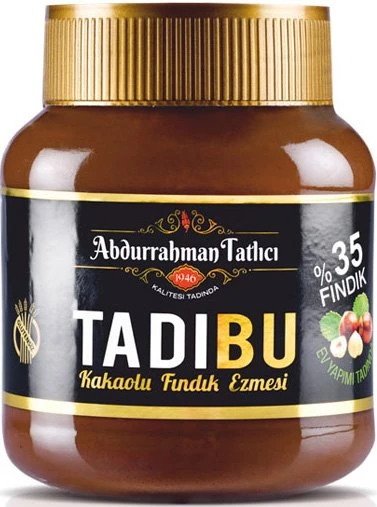 TADIBU Kakaolu Fındık Ezmesi 330 gr (Katkısız)