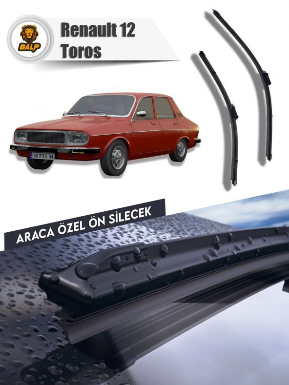 Renault 12 Toros Muz Silecek Takımı (1980-2000) 45x45