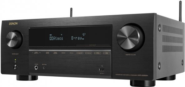 Denon AVR-X2800H 7.2 Ch. 8K AV Receiver Siyah - 2
