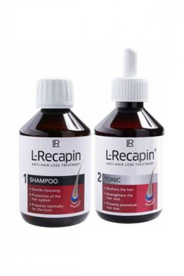 Lr L-Recapin 1+1 Set- Şampuan 200 Ml + Tonik 200 ml