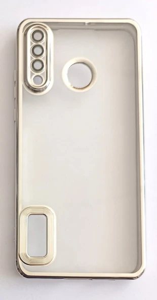 Huawei P30 Lite Uyumlu Lazer Kenarlı Yumuşak Şeffaf Kılıf