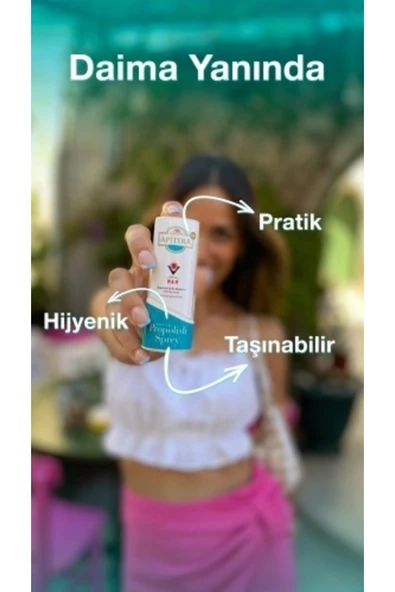 Balparmak Apitera Plus Kekik Yağlı Propolisli Sprey 20 ml - Resim 4