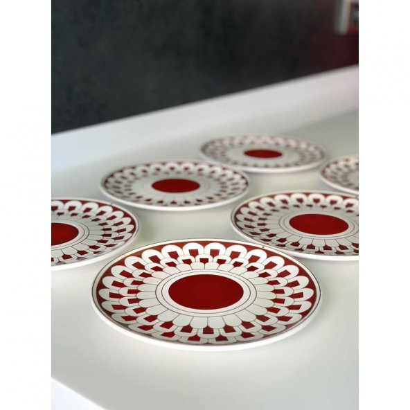 The Mia 6 Parça 19 Cm Pasta Tabağı PRS0008 - 2