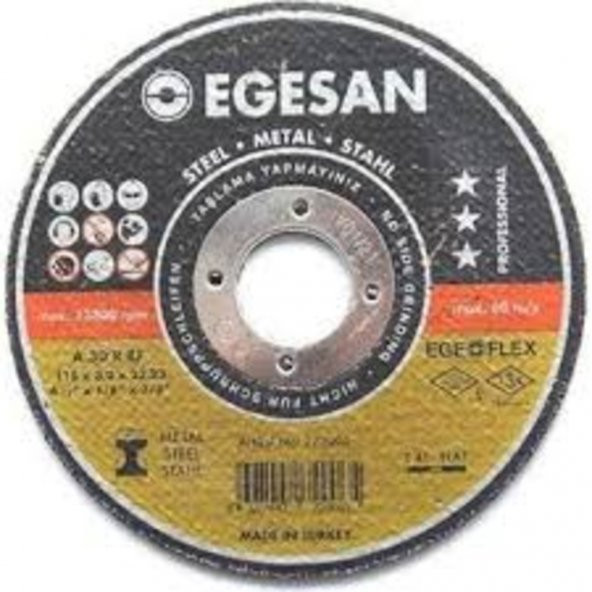 Egesan Metal Kesici Disk Spiral Flex Taşı 230 mm (230X3 Büyük Boy) - 4