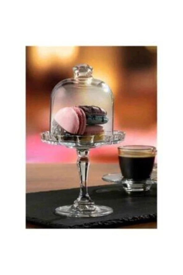 Mini Pattiserie Ayaklı Servis Servis Tabağı ve Kapağı 96457 - 2