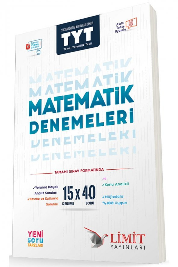 Limit Tyt 15li Matematik Denemeleri