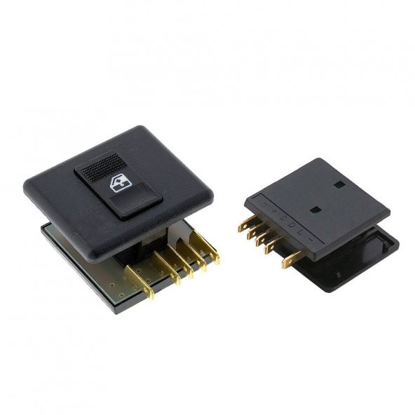 FİAT UNO SAĞ TEKLİ CAM DÜĞMESİ ANAHTARI ürün görseli 1