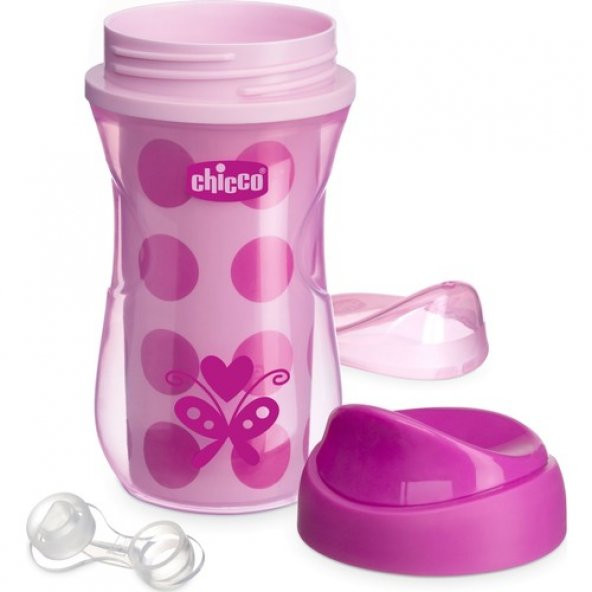 Chicco Isı Yalıtımlı Aktif Bardak 266 ml 14 Ay+ Kız - 5