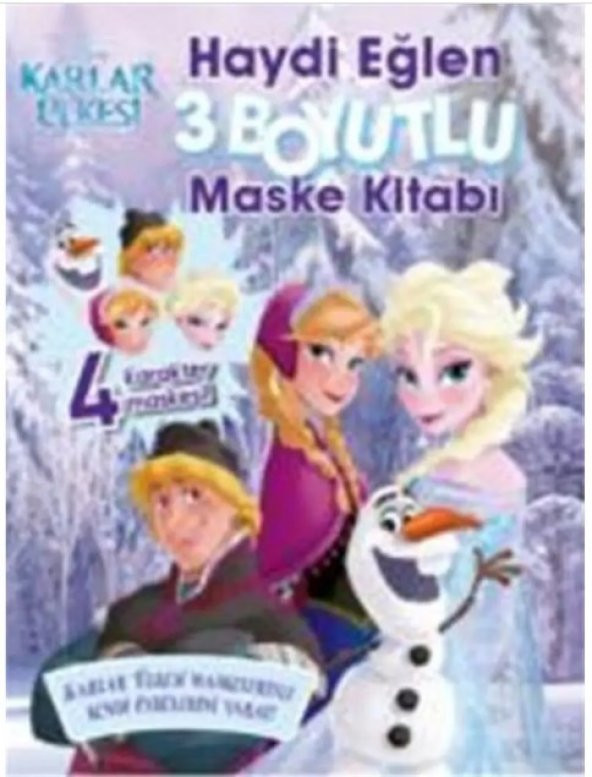 Disney Karlar Ülkesi 3 Boyutlu Maske Kitabı