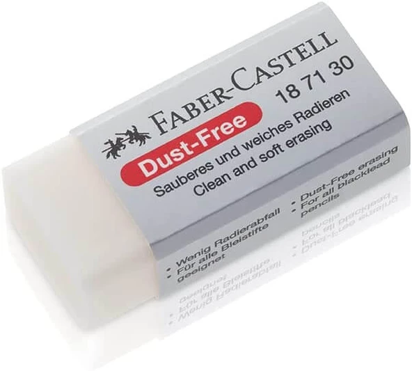 Faber Castell Dust Free Küçük Silgi Gri / 187130