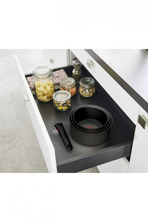 Tefal L76490 Ingenio Titanyum 3X Ultimate Büyük Tava ve Tencere Seti 12 Parça - Resim 6