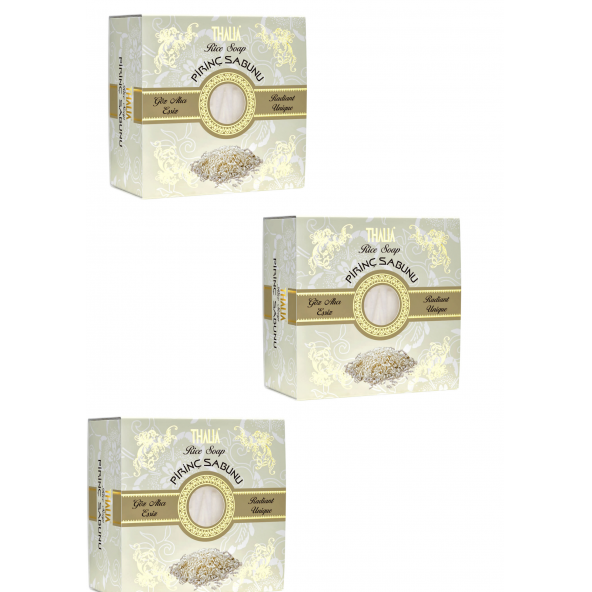Thalia Doğal Pirinç Protein Sabunu - 150 gr 3 adet