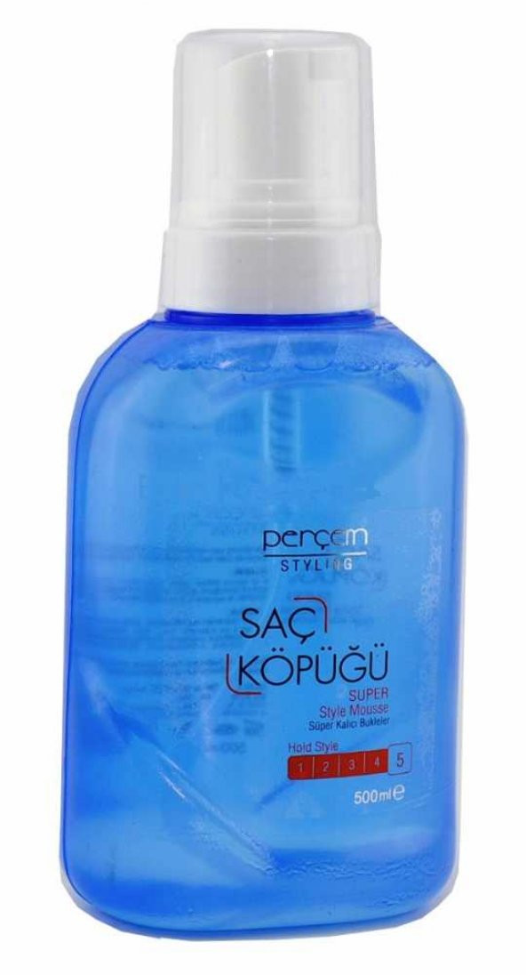 Perçem Sıvı Saç Köpüğü Süper Kalıcı Bukle 500 ML